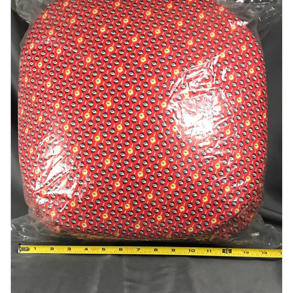Wonderbag Non-Electric Portable Slow Cooker Red Patterned with Cookbook NEW